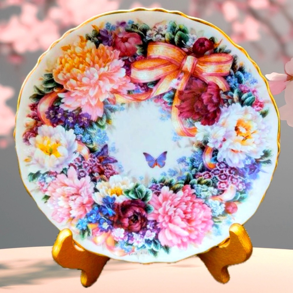 Lena Liu Circle of Love Collectors Plate